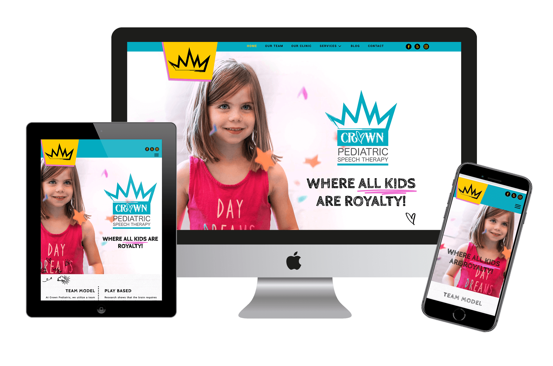 medical website design and website management