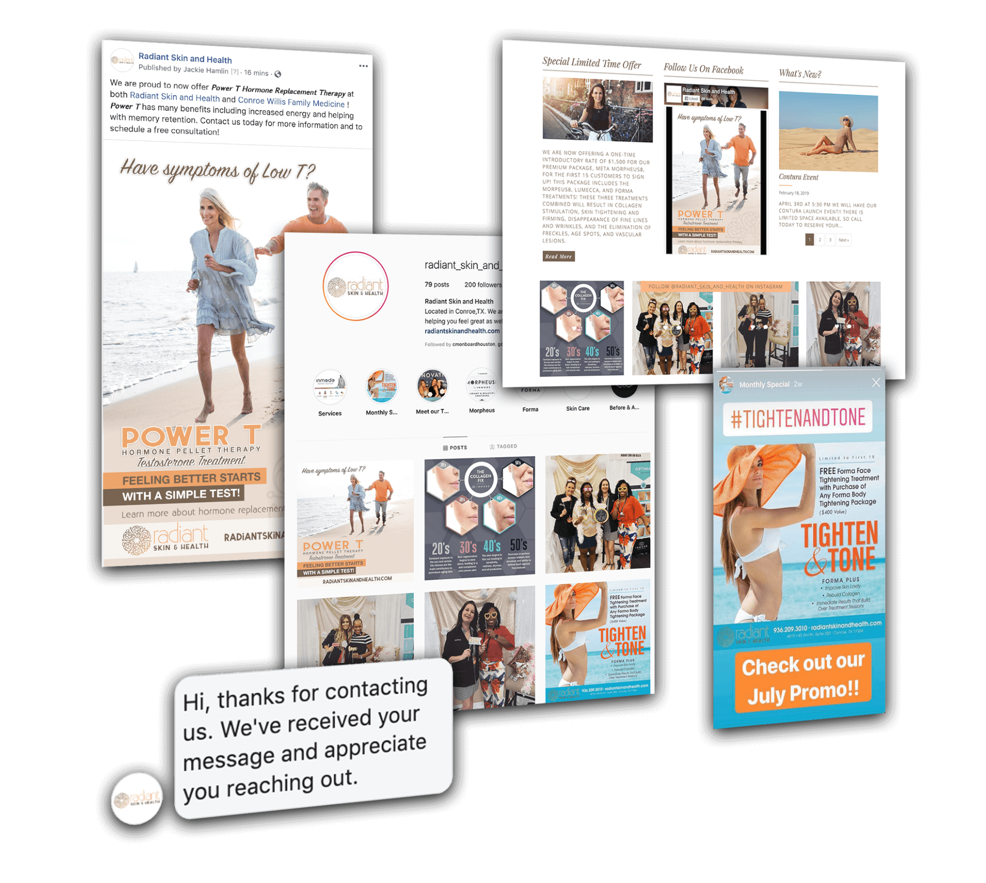 social media advertising