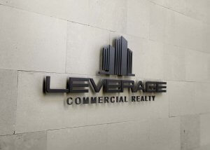 custom commercial real estate logo design and branding