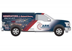 commercial vehicle truck wrap design