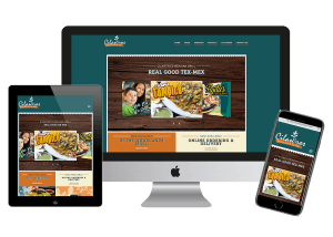 restaurant website design and website management
