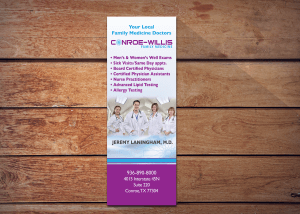 medical marketing design logos, branding, and printed marketing material