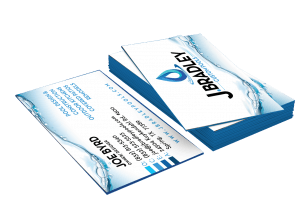 home service business card design and printing
