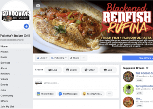 local restaurant social media marketing and promotions