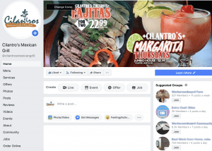 restaurant social media marketing and promotions